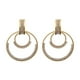 thumbnail image 1 of CAIROYAR Pendientes circulares con diamantes geométricos, 1 of 7