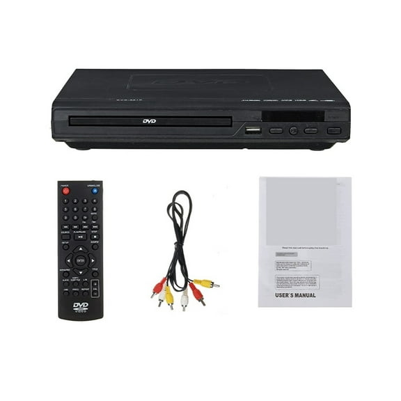 Multi Region 1080P Full HD DVD Player USB 2.0 3.0 DVD Player 3 In 1 Card Reader CD Audio/CD-R/-RW/VCD/SVCD Multiple Playback ,Enhanced Movie Experience