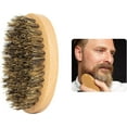 thumbnail image 1 of Cepillo para Barba TUNC Cerdas de Jabalí Cepillo Redondo para Hombres Sencillez, 1 of 5