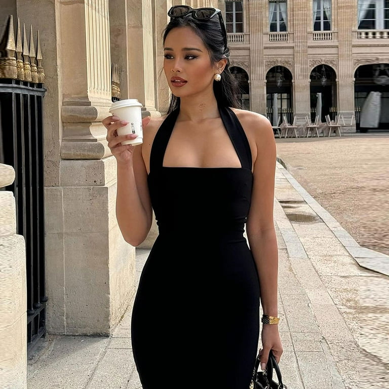 Summer New Women's Sexy Pure Desire Style One-character Neck