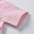thumbnail image 4 of HCNTES Toddler Kids Baby Boys Gentleman Outfit Shirt with Bowtie + Suspender Short Boy Wedding Baptism Formal Suit, 4 of 7