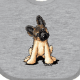 thumbnail image 4 of Inktastic Shepherd Puppy Boys or Girls Baby Bib, 4 of 4