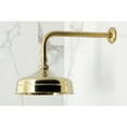 thumbnail image 4 of Kingston Brass KB6337NDL NuvoFusion Single-Handle Pressure Balanced Tub and Shower Faucet, Brushed Brass, 4 of 7