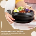 thumbnail image 3 of 1 Set Ceramic Casserole Non Stick Bibimbap Pot Braised Chicken Cooking Pot, 3 of 8