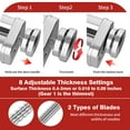 thumbnail image 6 of Pasta Maker Spaghetti Cutter Attachments, Pasta Sheet Accessories, for KitchenAid Stand Mixers (1,Spaghetti Cutter), 6 of 7