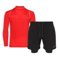 thumbnail image 1 of Paquete Short Y Playera Deportiva Manga Larga Entrenamiento, 1 of 8