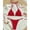 Red, variant on Women's High Waisted Bikini Sets Two Piece Swimsuit Knot Bathing Suit Bikini with Underwire Support Womens Bathing Suits Swim Tops for Women Swimwear Bikini Swimsuit for Teens Girls Men And Women