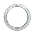 thumbnail image 2 of 0.40 Carat Unisex Diamond Wedding Band Ring in 14K White Gold (Ring Size 13.75), 2 of 3