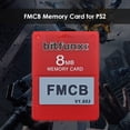 thumbnail image 3 of Tarjeta de memoria McBoot V1.953 de 8 MB gratis para PS2 FMCB 1.953 Tarjeta de memoria (Rojo) Ehuebsd Para estrenar, 3 of 5