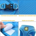 thumbnail image 4 of LAICAIW Dog Harness and Leash Set, No-Pull Breathable Soft Mesh Puppy Vest Harness Reflective Adjustable Pet Harnesses for Small Medium Dogs and Cats-Outdoor Easy Control for Walking (XS (chest 10.2, 4 of 7