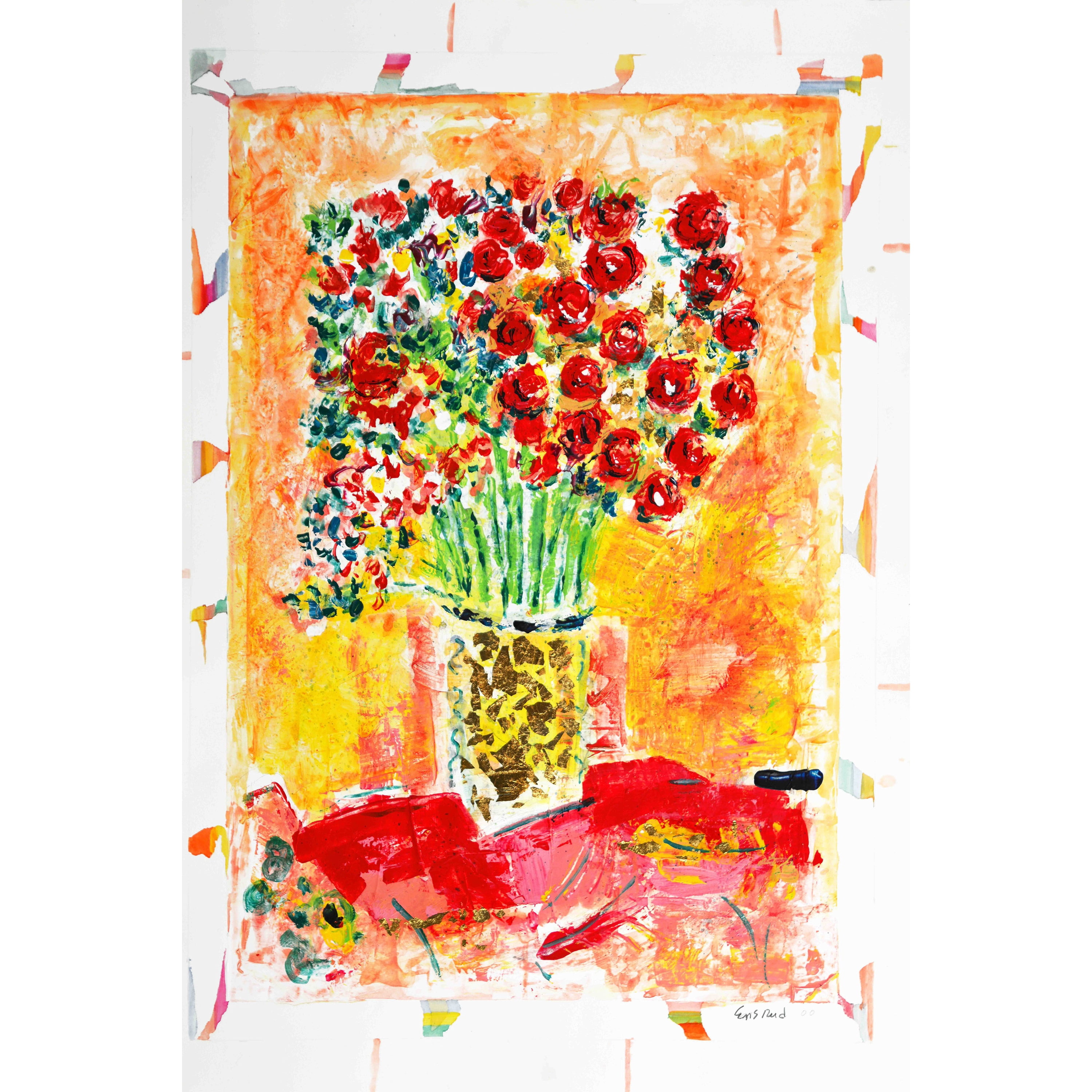 Marmont Hill "Spring Bouquet" by Wayne Ensrud Painting Print on Canvas