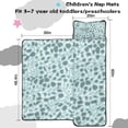 thumbnail image 5 of White and Blue Of Animal Print Toddler Nap Mats for Kids Preschool,Sleeping Mat Bag or Kids,Toddler Sleeping Bag,Toddler Nap Mat or Daycare, 5 of 6