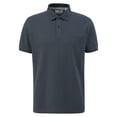 thumbnail image 1 of s.Oliver Polo para hombre - básico, cuello polo, algodón, liso Gris oscuro 2XL (XX-Large), 1 of 4
