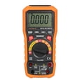 thumbnail image 1 of Lepmerk High-Precision TRMS Multimeter with Analog Bar Display - Orange PM8250 Multimeter with True RMS, 6000 Count, Auto Range, Test Voltage/Current/Resistance/Capacitance/Frequency - ABS Material,, 1 of 6