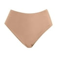 thumbnail image 4 of MNCEKFOD Swim Bottoms for Women Summer Midi Waisted Retro Basic Bikini Swim Shorts Athletic For Beach Vacation Bathing Suit Bottom Gold M, 4 of 4
