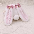 thumbnail image 4 of Mochila para niñas, linda lolita, conejo, conejito, mochila de hombro, bolso cruzado, juguetes de peluche, regalo para niñas y niños, 4 of 5