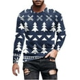 thumbnail image 2 of WXLWZYWL Ugly Christmas Sweater Light Up Funny Party Pullover Men Holiday Knit Pullover Matching Ugly Christmas Sweater Sweatshirts, 2 of 4