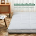 MOONCOOL Japanese Futon Mattress, Thick Floor Mattress Sleeping Tatami