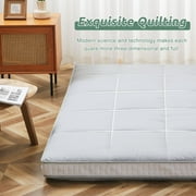Slsy Japanese Floor Mattress Futon Mattress, Thicken Sleeping Pad Foldable Roll Up Mattress Kids Floor Lounger Bed Couches Sofas, Guest Bed