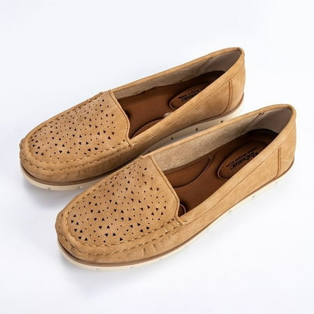 

Womens Penny Breathable Slip on Flat Shoes Moccasins
