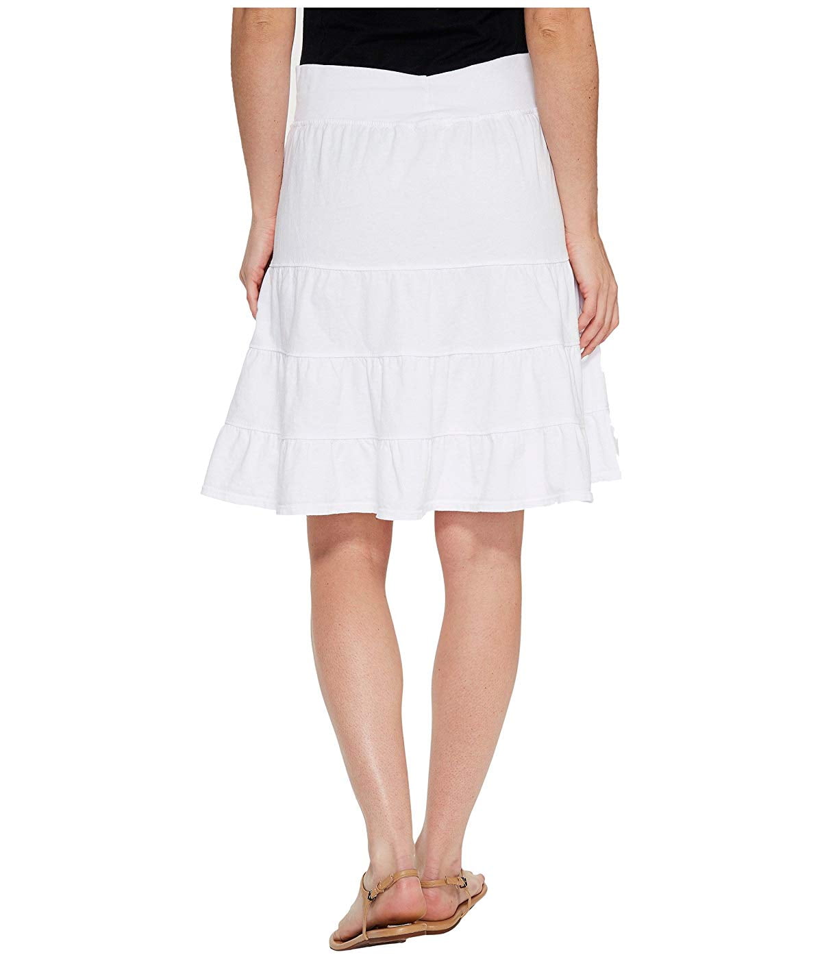 white jersey skort