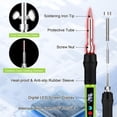 thumbnail image 2 of Kit de soldador Crtsweker 100W con pantalla LED 180-500 °C, 2 of 7
