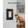 thumbnail image 5 of Metal Wall Plates, Switch Plates and Outlet Covers, Decorative Pearl Design, 5 of 10