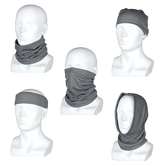 Motorcycle Cycling Neck Scarf Masks Bandana Headband Cosplay Balaclava Bicycle Hunting Outdoor Anti-UV Breathability and Comfort3 Pcs He Qiyong unisex