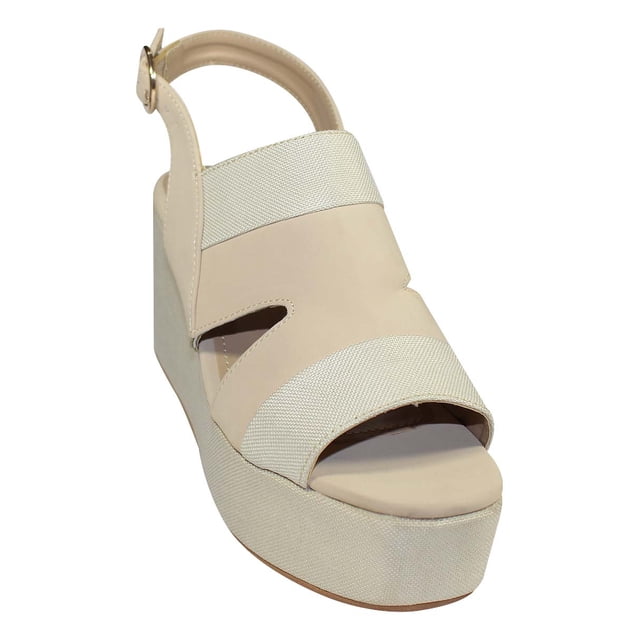 SANDALIA DE VESTIR LEON MUJER BEIGE BUCK KM15 LEON km15p