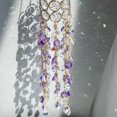 thumbnail image 4 of Wind Chime Pendant Indoor Colorful Outdoor Garden Light Collection Jewelry Outdoor Pendant (Purple), 4 of 5
