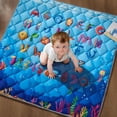 thumbnail image 1 of Alfombra de Juego para Bebé MORAIS Aventura Oceánica 127x127 cm con Relleno de Algodón de 800 g, 1 of 7