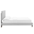 thumbnail image 2 of Modway Current Performance Velvet Queen Platform Bed, Multiple Colors, 2 of 3