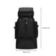 thumbnail image 2 of Soidarity al aire libre 80L de nylon de gran capacidad deportiva para acampar Bolsa de almacenamiento de montañismo de Ropa Deportiva, Zapatos Negro, 2 of 6