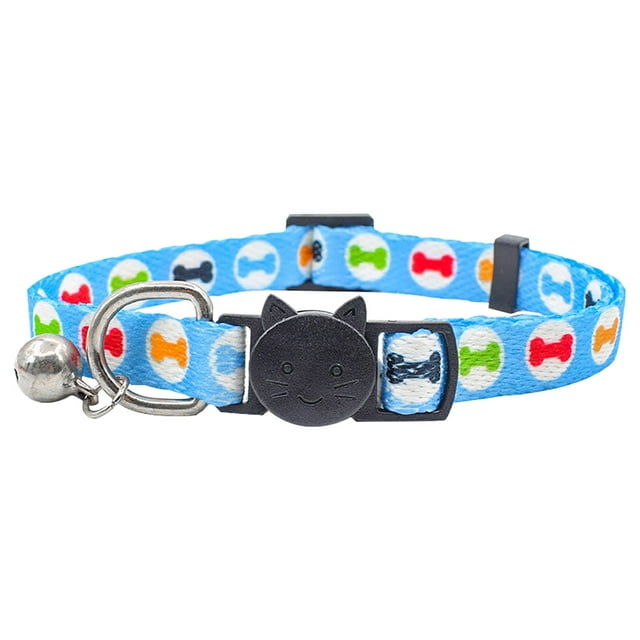 TIMIFIS Colliers pour Chat Collier pour Chat Imprimé Collier pour Chat Elizabeth Boucle de Sécurité Accessoires Suspendus pour Chat Collier pour Chat Personnalisé Automne