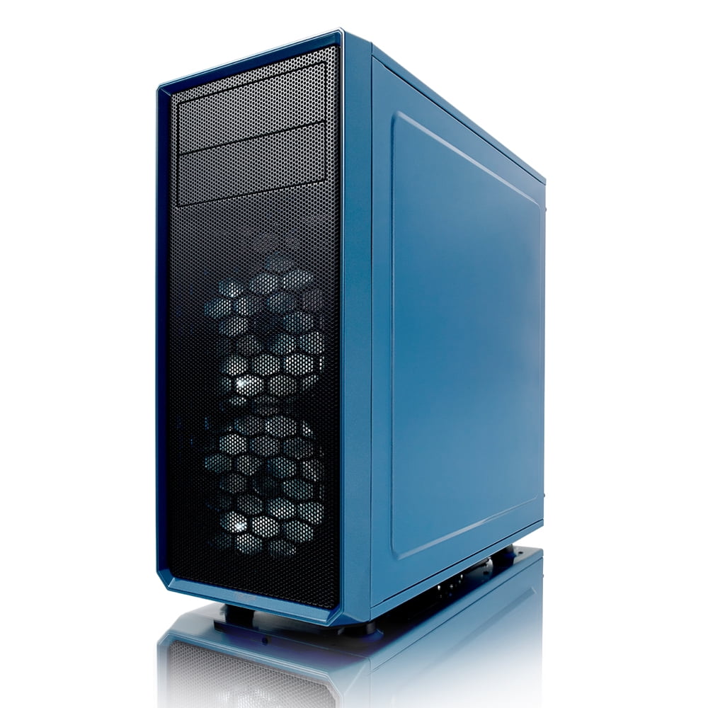 Petrol Blue Fractal Design Focus G ATX Mid-Tower Computer Case