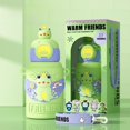 thumbnail image 3 of 1pc Cute Girls 316 Stainless Steel Insulated Mug Student Cartoon Mug Silicone Sleeve Insulated Water Bottle, 3 of 5