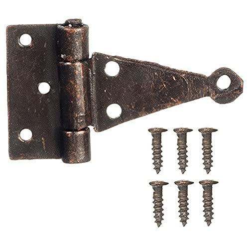 Handley House Maison de Poupée Miniature 4 Charnières Finition Bronze avec 24 Clous