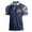 Y6-Blue, variant on Havenx American Flag Camo Polo Shirts for Men Short Sleeve Camo Polo Shirt Button Front Collar Lapel Golf Shirt 4th Of July 250 Years Of Freedom Patriotic Tops,Black 3XL
