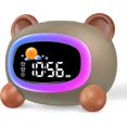 thumbnail image 1 of Kids Alarm Clock Cute Ok To Wake Alarm Clock For Kids Sleep Training Clock With Night Light And Sleep Sound Machine, 1 of 5
