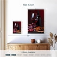 thumbnail image 4 of Elephant Stock Autumn Red Wine Wall Art - Vertical Canvas Wall Art - Living Room Wall Decor - Food And Drink Canvas - Red And Black Decor - 8" x 12", 4 of 8