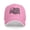 Pink, variant on Faith Us Flag Unisex Adult Baseball Caps Adjustable Casquette Dad Hat Sandwich Cap Outdoors Headwear