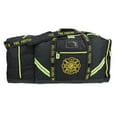 thumbnail image 3 of Lightning X Fireman Premium 3XL Firefighter Rescue Step-In Turnout Fire Gear Bag w/ Shoulder Strap & Helmet Pocket - Black, 3 of 10