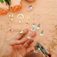 thumbnail image 4 of MOMOJIA 200Pcs DIY Crystals Suncatchers Making Set Craft for Maker Pendant, 4 of 11
