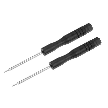 

Mini Screwdriver 0.8mm Round Head for Watch Eyeglasses Electronics Repair 2 Pack
