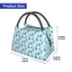 thumbnail image 2 of Balery Black White Gray Rabbit Bolsa de Aislamiento Portátil – Bolsa de Almuerzo con Forro de Aluminio Mejorado, Funda Impermeable y Fácil de Limpiar para Picnic y Caja de Almuerzo, 2 of 6