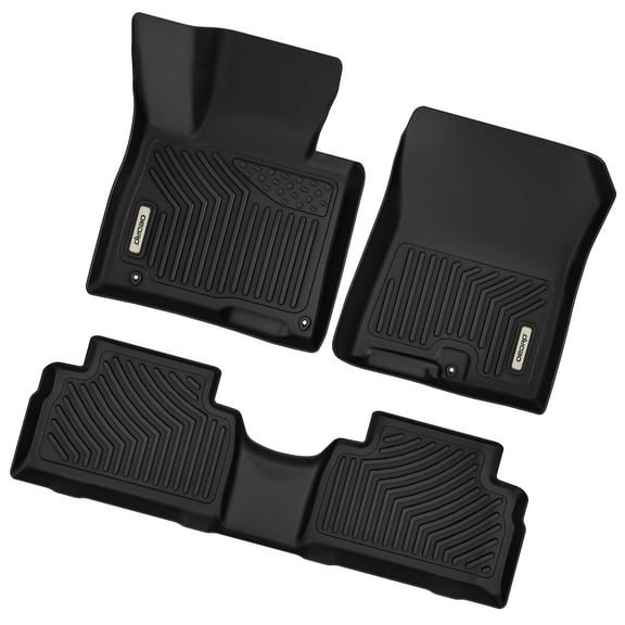 RVNI Floor Mats Fit 2 Row Floor Mat Liners for 2021-2023 Hyundai Santa Fe TPE All-Weather