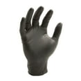 thumbnail image 2 of 212 Performance NTG-05-008 Disposable Black Nitrile Gloves (Latex Free), Small (100 Count), 2 of 6