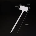 thumbnail image 1 of 10pcs Upturned Plant Tags Markers Nursery Tray Garden Labels Tools, 1 of 6