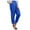 Blue, variant on RYRJJ Womens Casual Sparkly Sequin Pants Drawstring High Waist Glitter Joggers Pants Bling Party Clubwear Trousers with Pockets(Hot Pink,XXL)