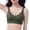 Army Green, variant on IWRICH Women's Seamless Supportive Push up Bras Wireless Comfort Soft Full Coverage T-Shirt Bralettes Khaki XL